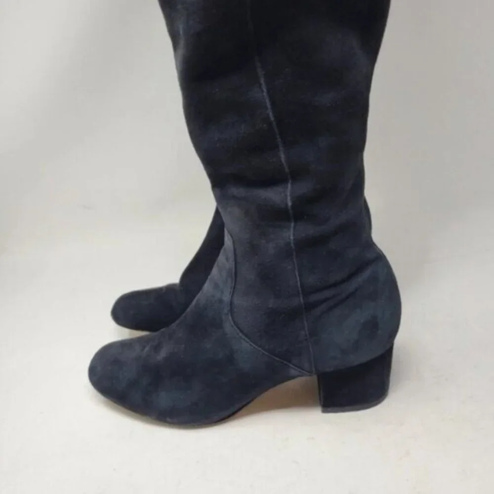 Sam Edelman | Over The knee High Suede Leather Boots Black